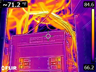 Motor thermal scan